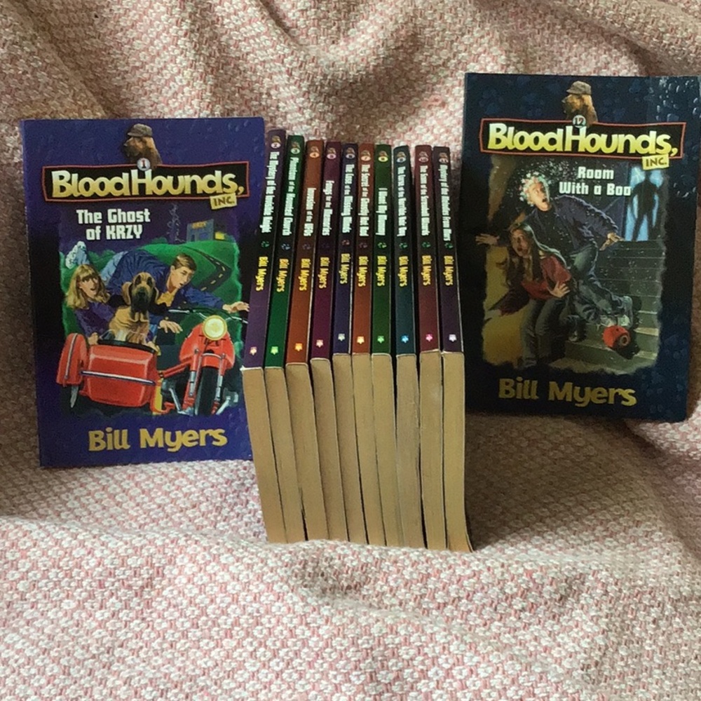 Bloodhound inc set 1-12 chapter books Bill Myers